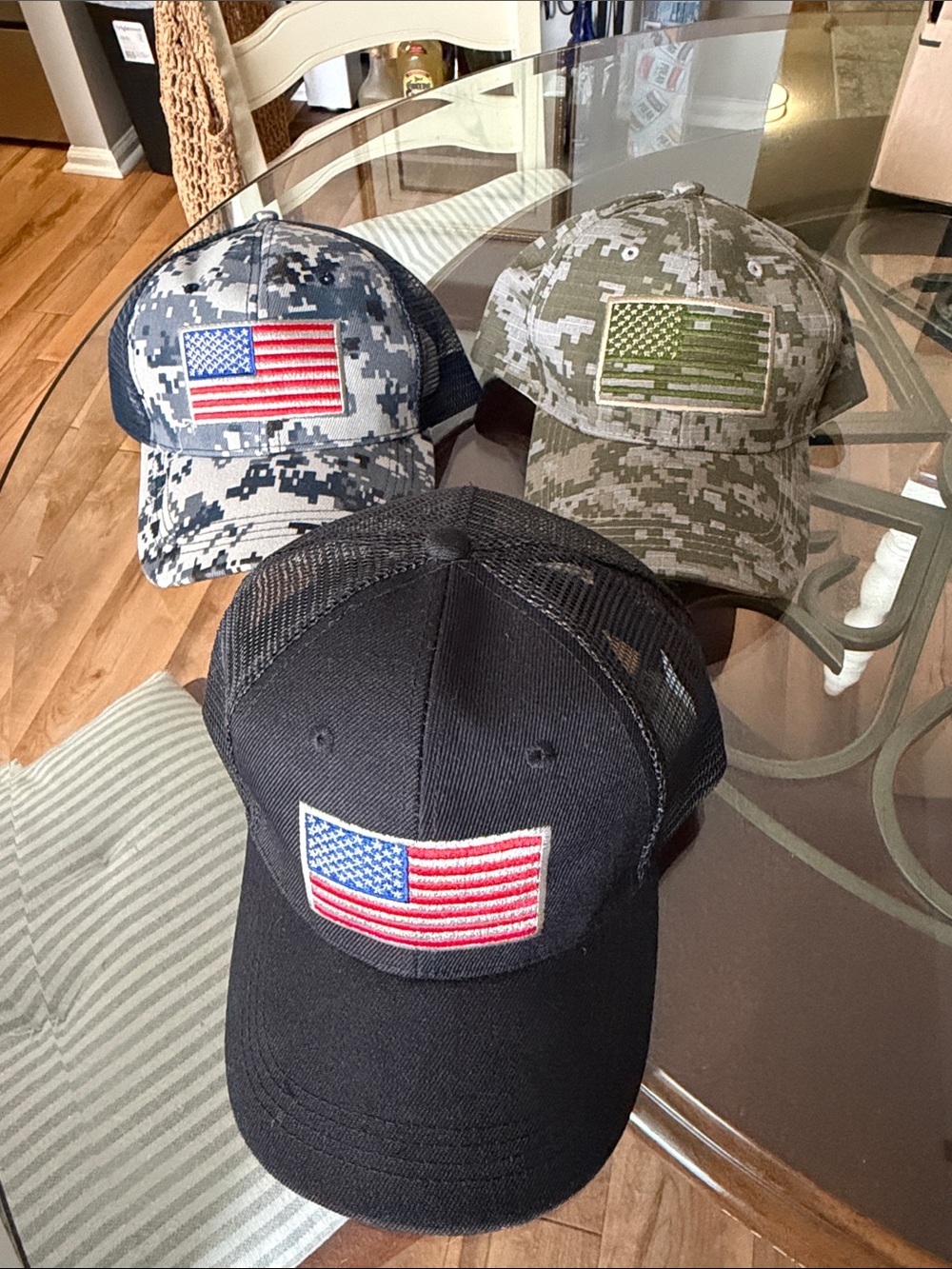 American Flag hats